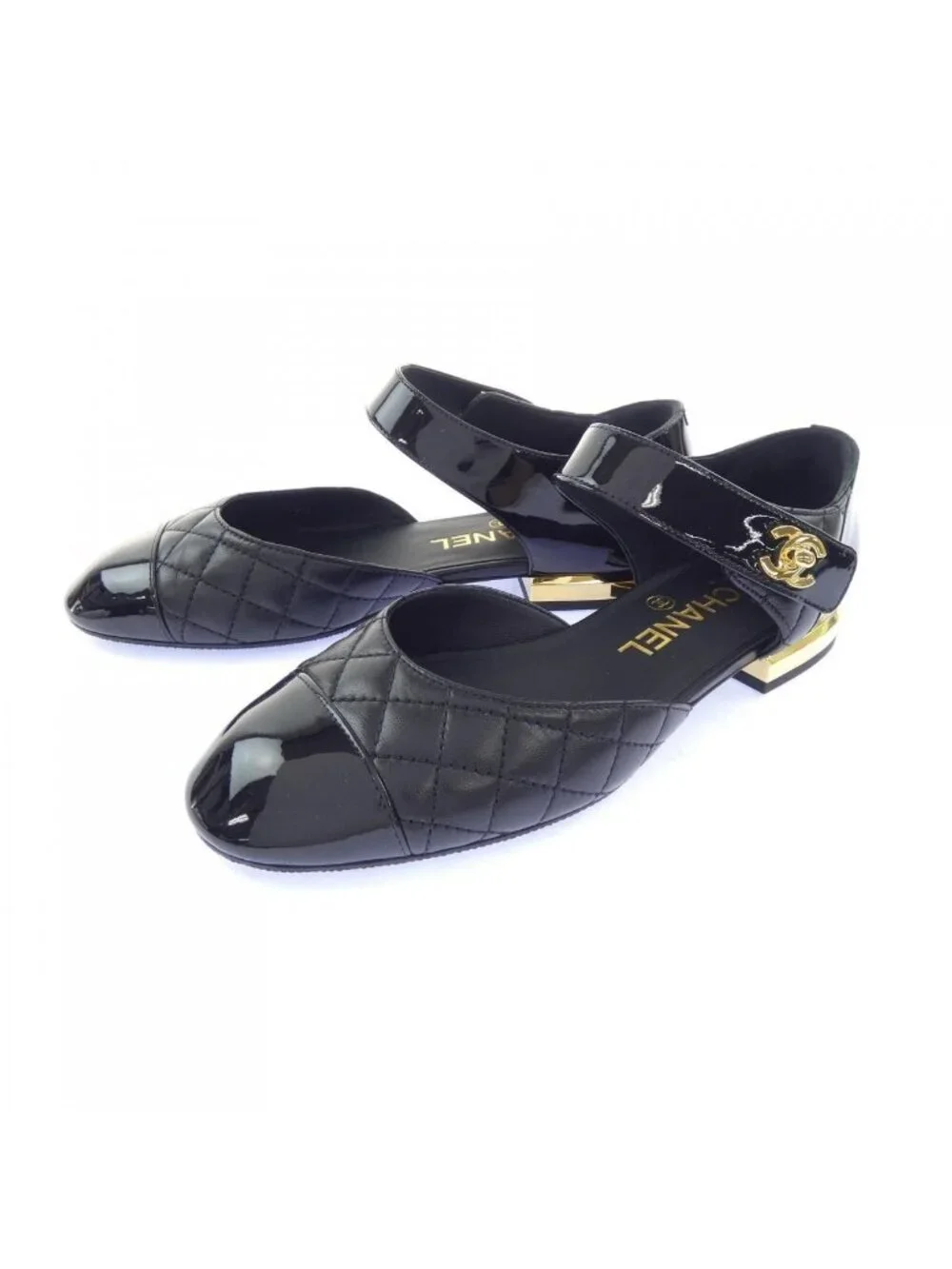 Chanel Ballerina Turnlock Flat Shoes